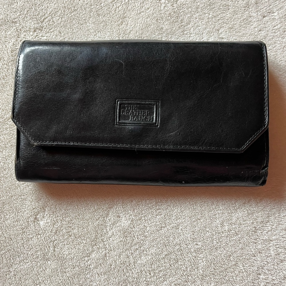 The Leather Ranch Black Wallet